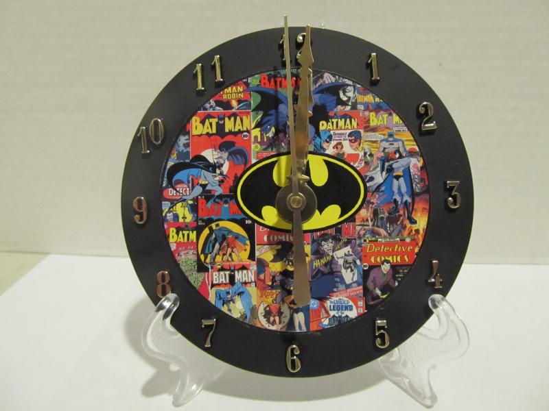 Batman CD clock